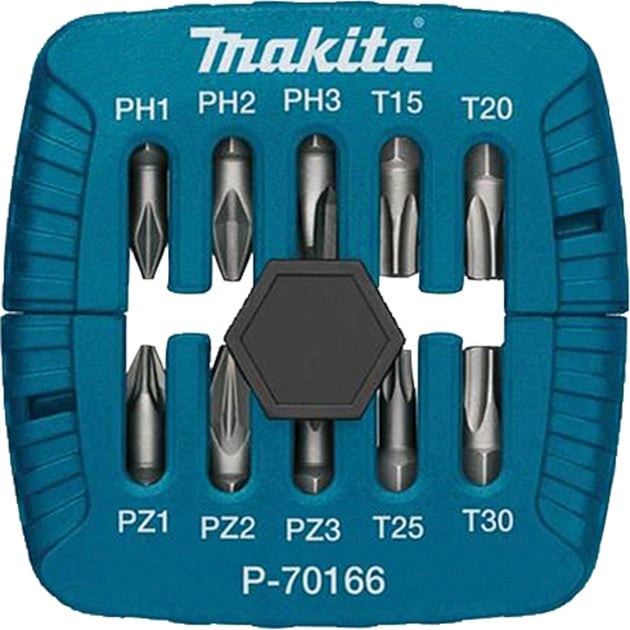 Makita Bit-Box 10 Stück PH PZ, Bit-Satz | 00088381700726 Makita Bit-Box 10 Stück PH PZ, Bit-Satz | 00088381700726