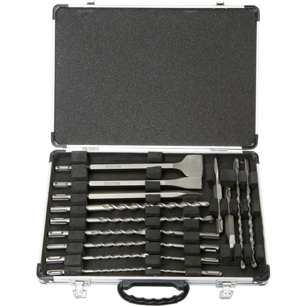 Makita Bohrer-Meißelset D-42444 SDS+, 17-teilig, Meißel- & Bohrer-Satz | 00088381404907 Makita Bohrer-Meißelset D-42444 SDS+, 17-teilig, Meißel- & Bohrer-Satz | 00088381404907