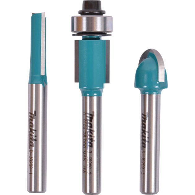 Makita Fräser-Set D-30209, 3-teilig | 00088381352772 Makita Fräser-Set D-30209, 3-teilig | 00088381352772