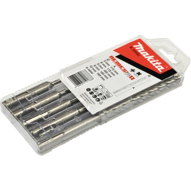 Makita NEMESIS 2 SDS+ Hammerbohrer-Satz B-58992 | 00088381521888 Makita NEMESIS 2 SDS+ Hammerbohrer-Satz B-58992 | 00088381521888