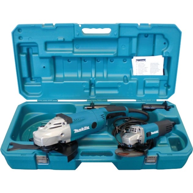 Makita Winkelschleifer-Set DK0052G (GA9020R + 9558NBR) | 00088381811040 Makita Winkelschleifer-Set DK0052G (GA9020R + 9558NBR) | 00088381811040