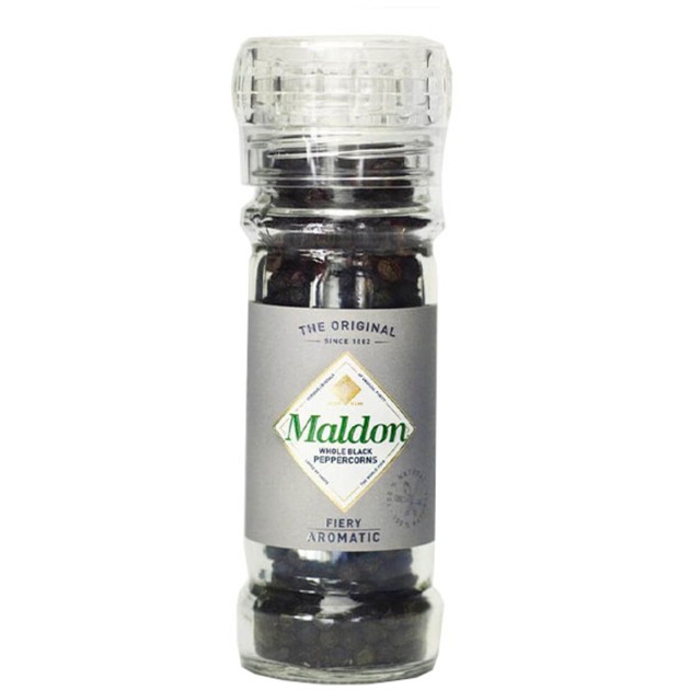 Maldon Sea Salt Black Peppercorn, Gewürz | 05011428000249 Maldon Sea Salt Black Peppercorn, Gewürz | 05011428000249
