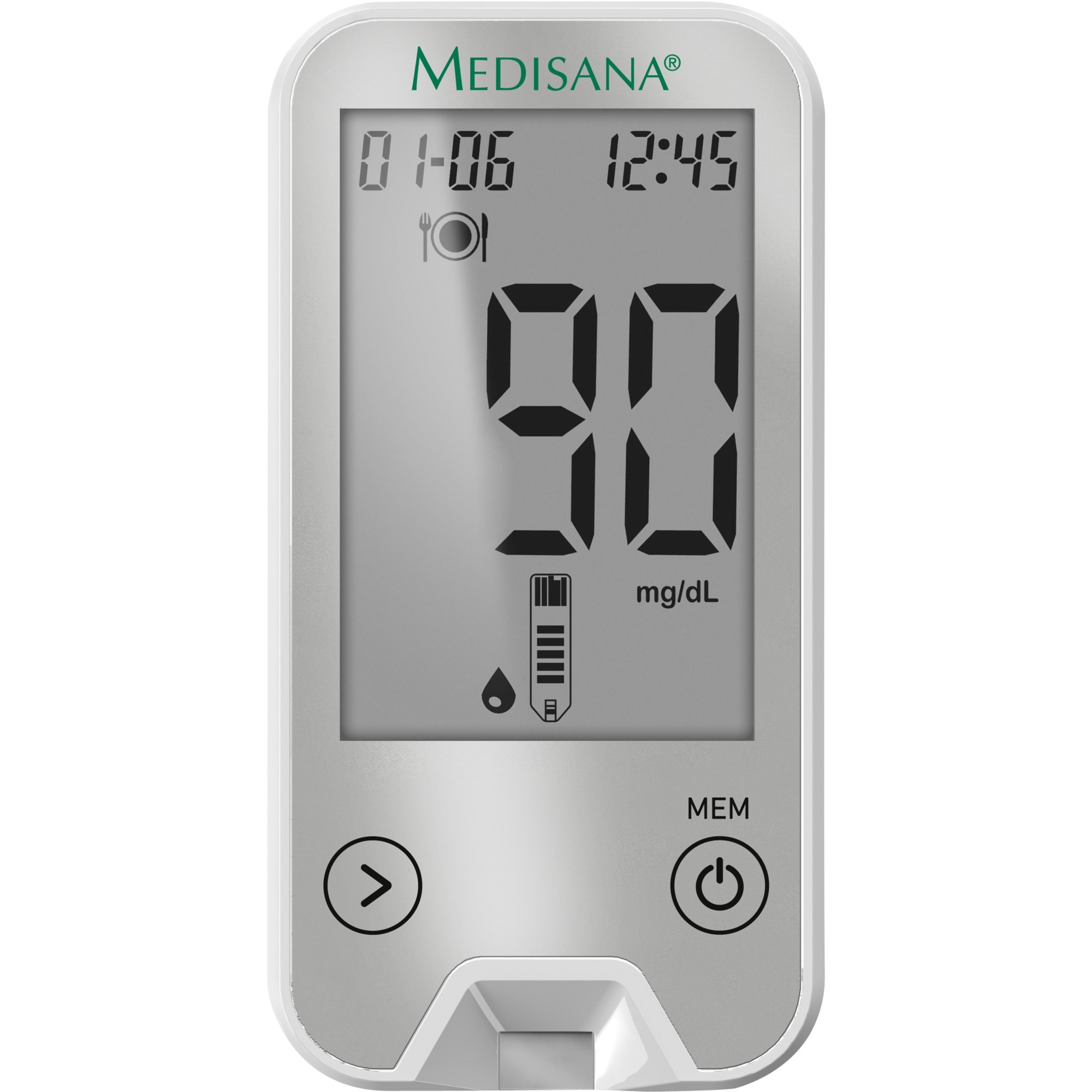 Medisana MediTouch 2 Blutzuckermessgerät | 04015588790485 Medisana MediTouch 2 Blutzuckermessgerät | 04015588790485