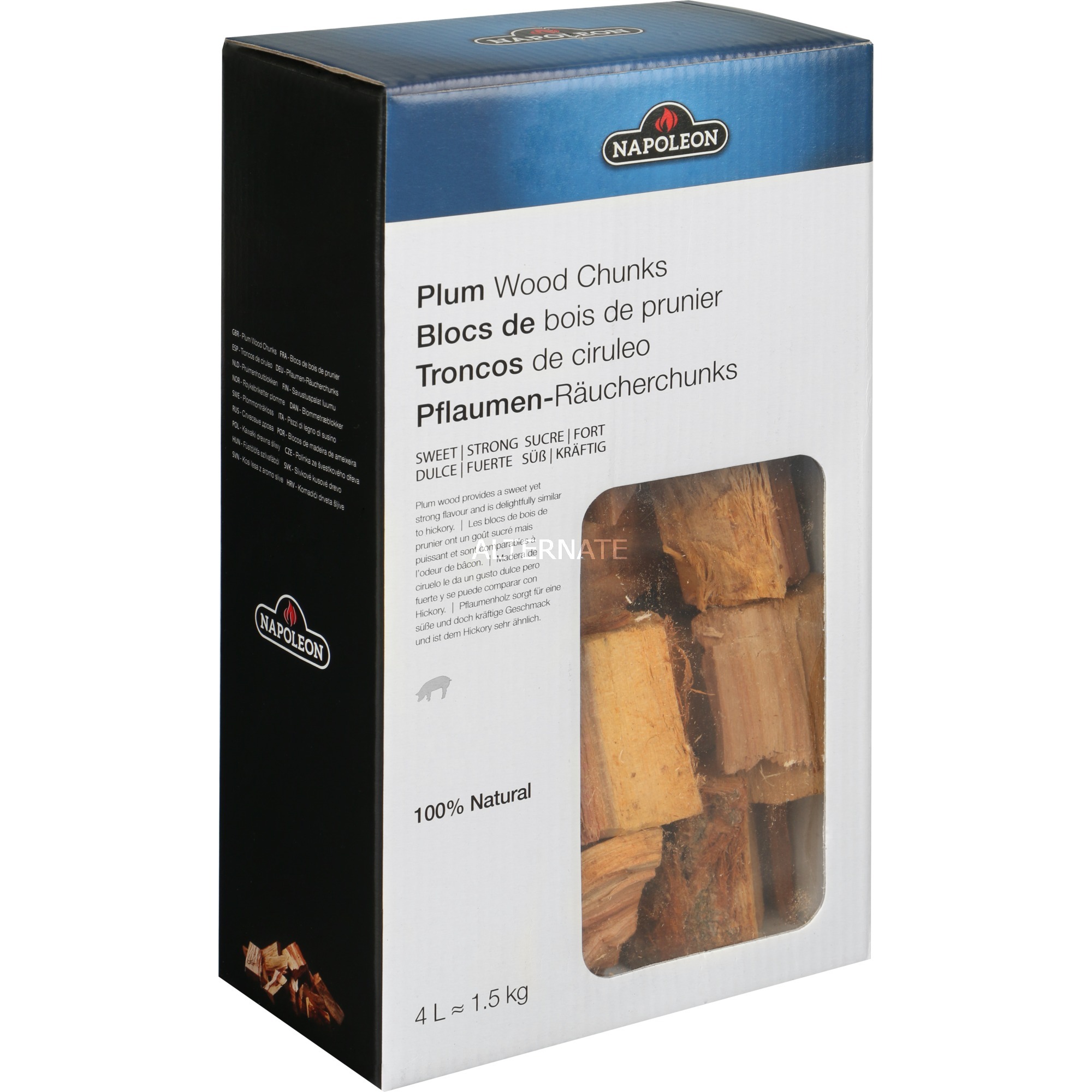 Napoleon Holz-Räucherchunks Pflaume, Räucherchips | 00629162670465