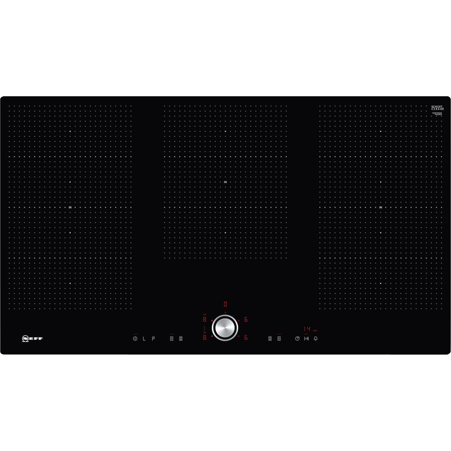 NEFF T59PT60X0 (TPT5960X), Autarkes Kochfeld | 04242004195863 NEFF T59PT60X0 (TPT5960X), Autarkes Kochfeld | 04242004195863