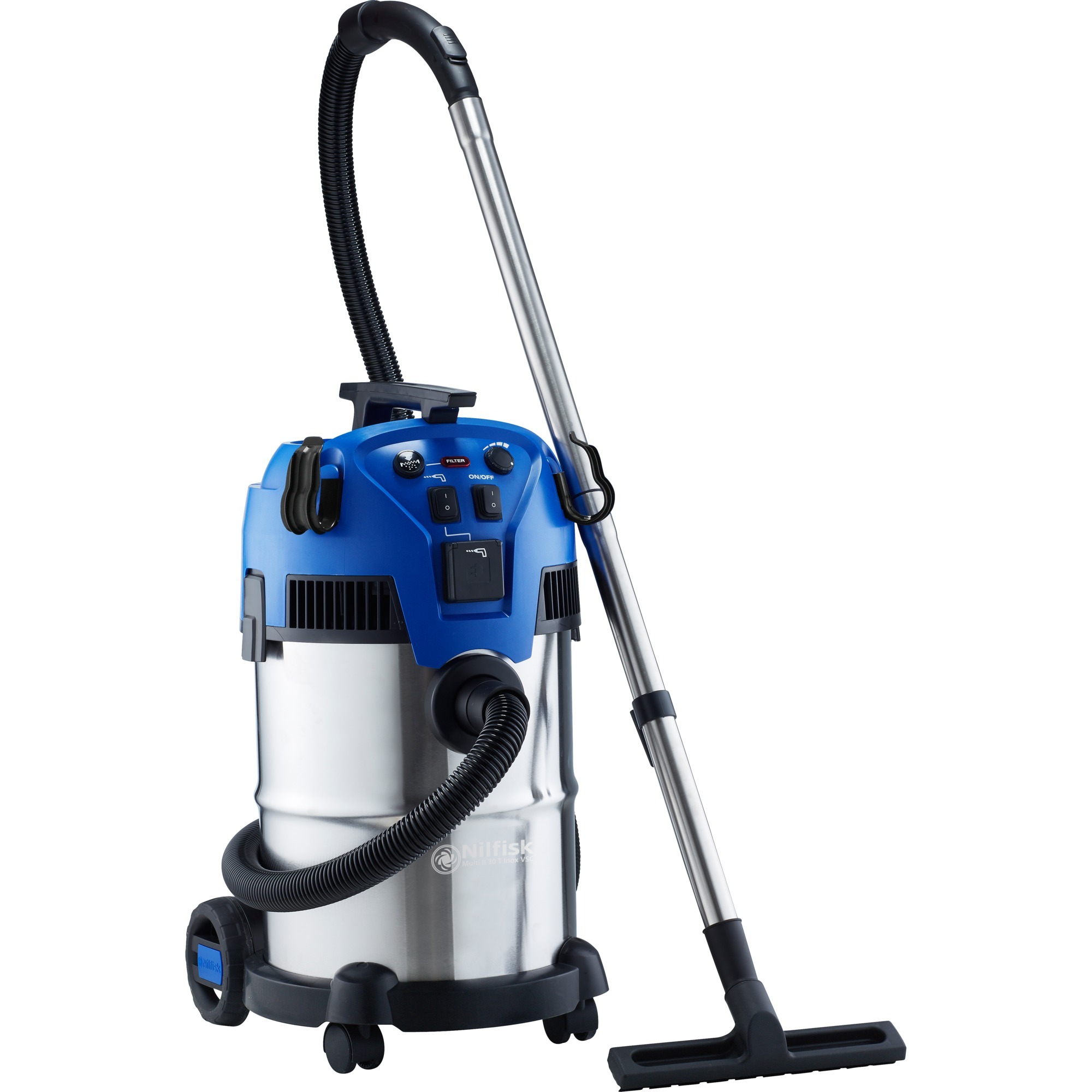 Nilfisk Nass-/Trockensauger Multi II 30T Inox VSC | 05715492173389