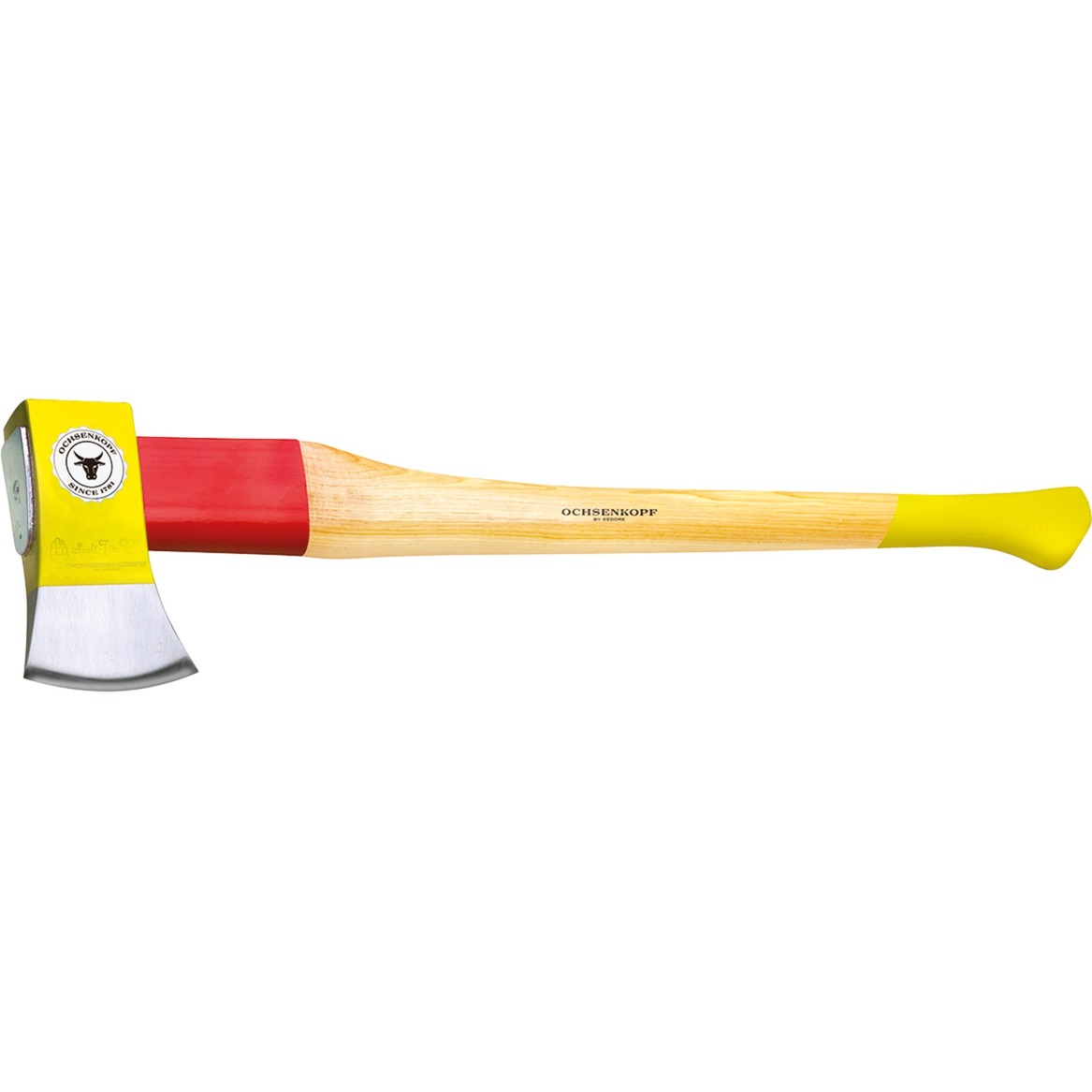 Ochsenkopf SPALT-FIX-Axt OX 648 H-1257, ROTBAND-PLUS, Axt/Beil | 04017981003476