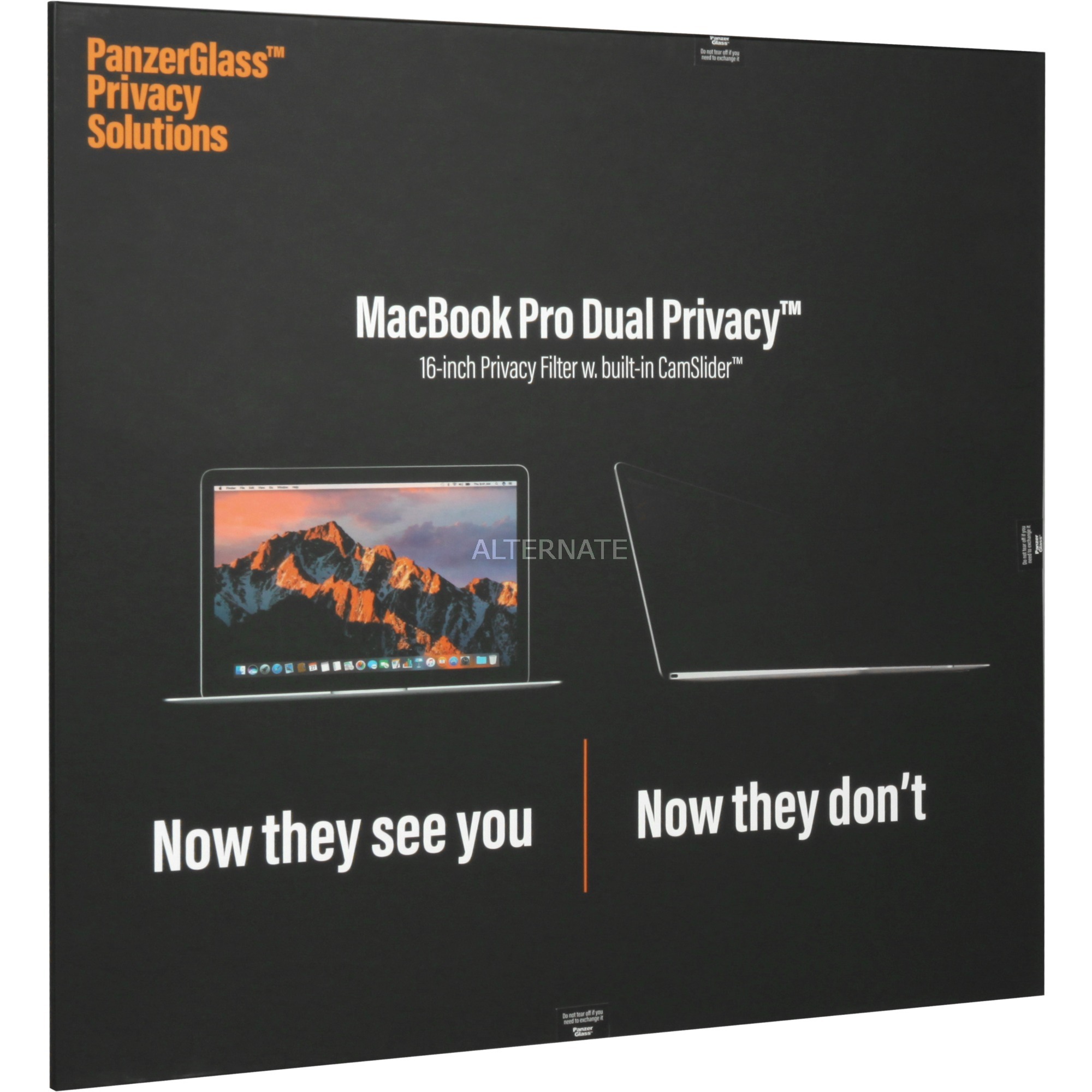 PanzerGlass Dual Privacy Displayschutz, Schutzfolie | 05711724005275