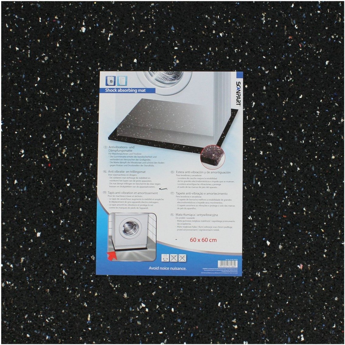 Scanpart Antirutsch- und Vibrationsmatte | 04012074371869 Scanpart Antirutsch- und Vibrationsmatte | 04012074371869