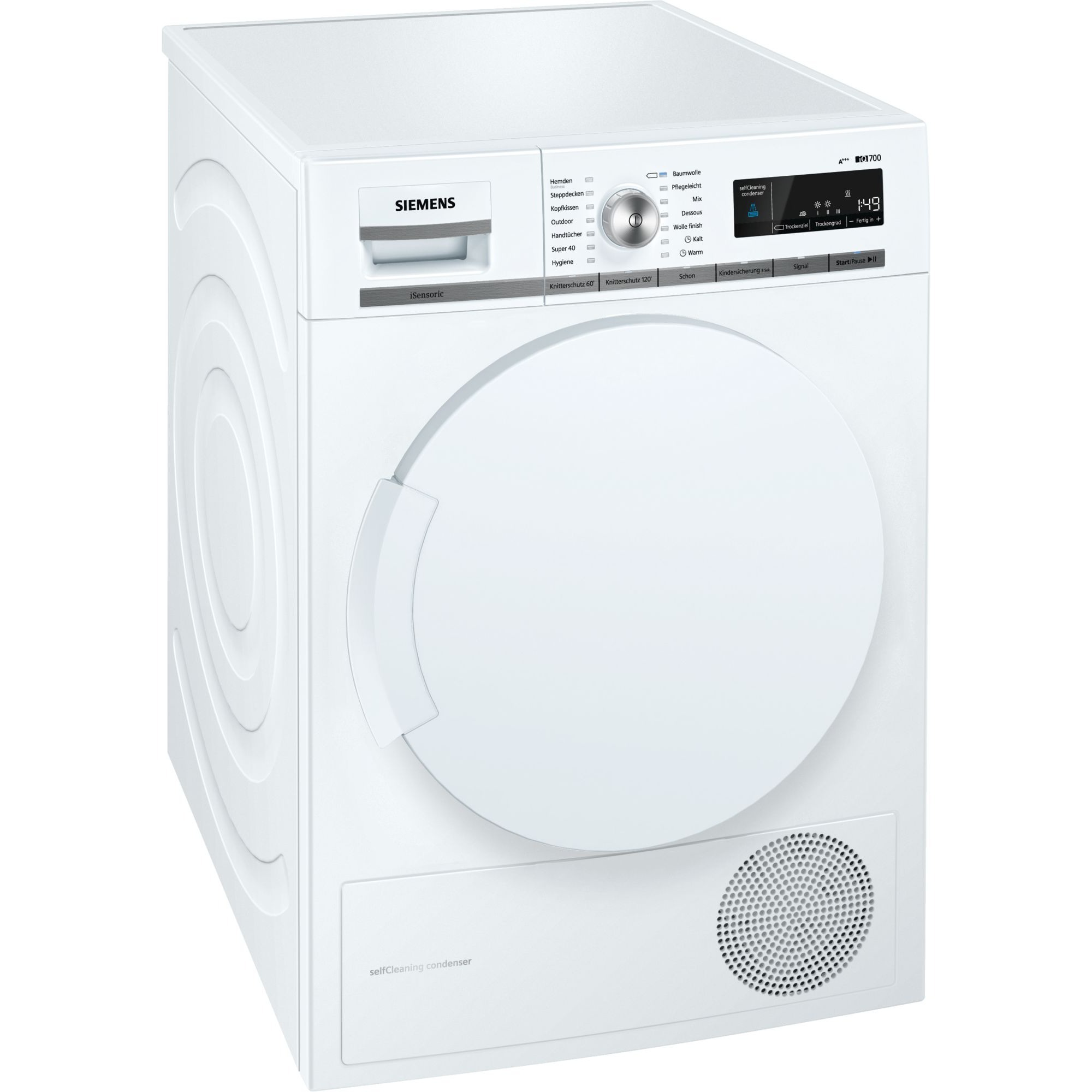 Siemens WT44W5W0 iQ700, Wärmepumpen-Kondensationstrockner | 04242003748435 Siemens WT44W5W0 iQ700, Wärmepumpen-Kondensationstrockner | 04242003748435
