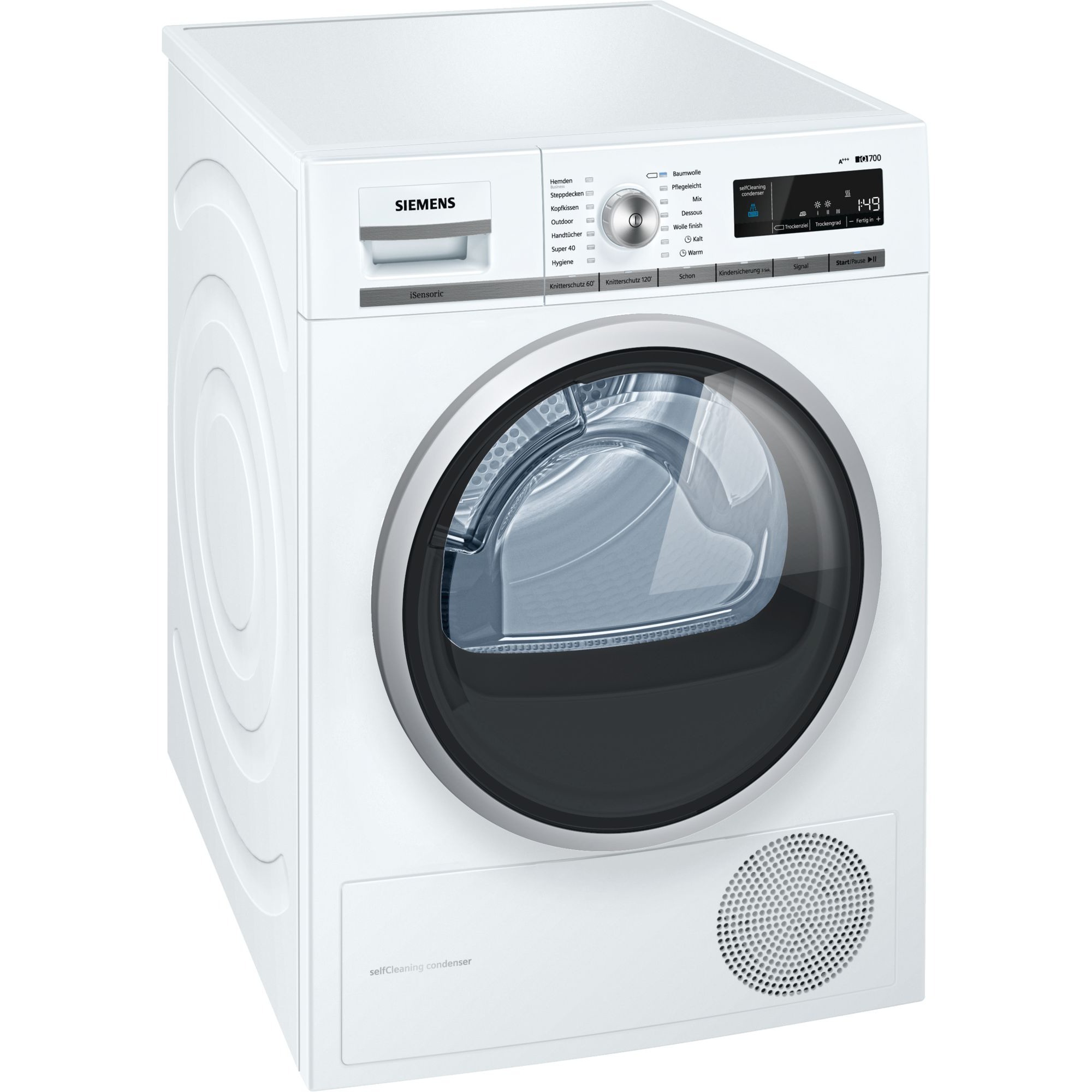 WT47W5W0 iQ700, Wärmepumpen-Kondensationstrockner