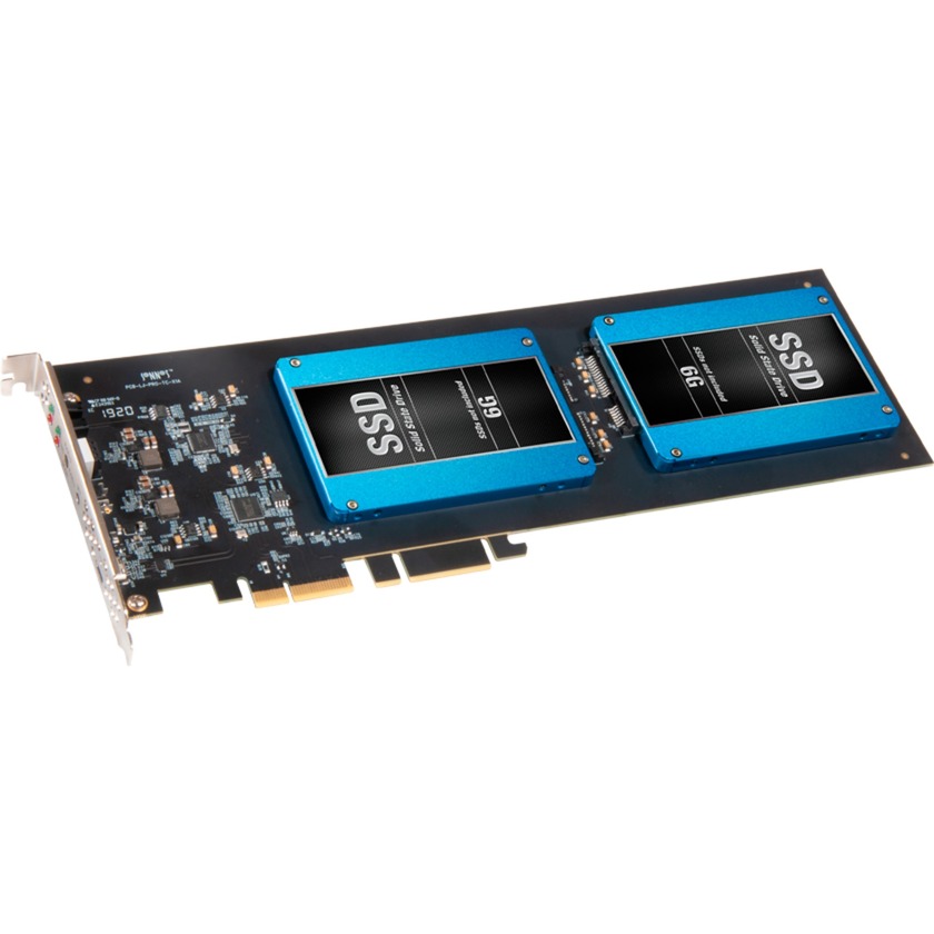 Sonnet Fusion Dual 2.5-Inch SSD RAID, RAID-Karte | 00732311012914 Sonnet Fusion Dual 2.5-Inch SSD RAID, RAID-Karte | 00732311012914