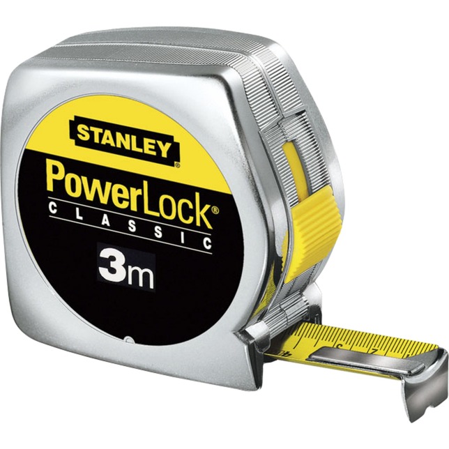 Stanley Bandmaß Powerlock, 3 Meter | 03253560332389