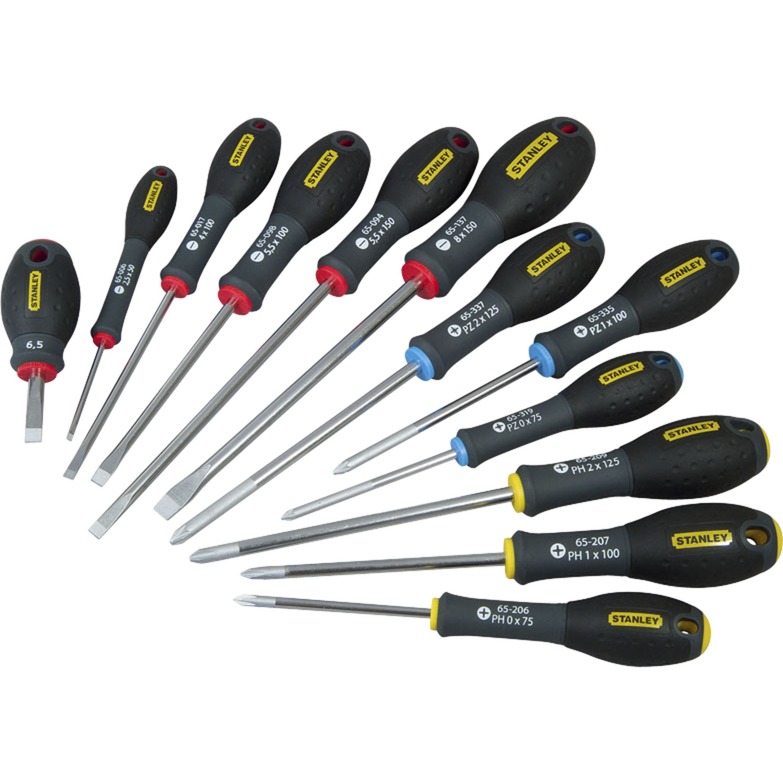 Stanley Schraubendreher-Set FatMax, 12-teilig | 03253560654269 Stanley Schraubendreher-Set FatMax, 12-teilig | 03253560654269
