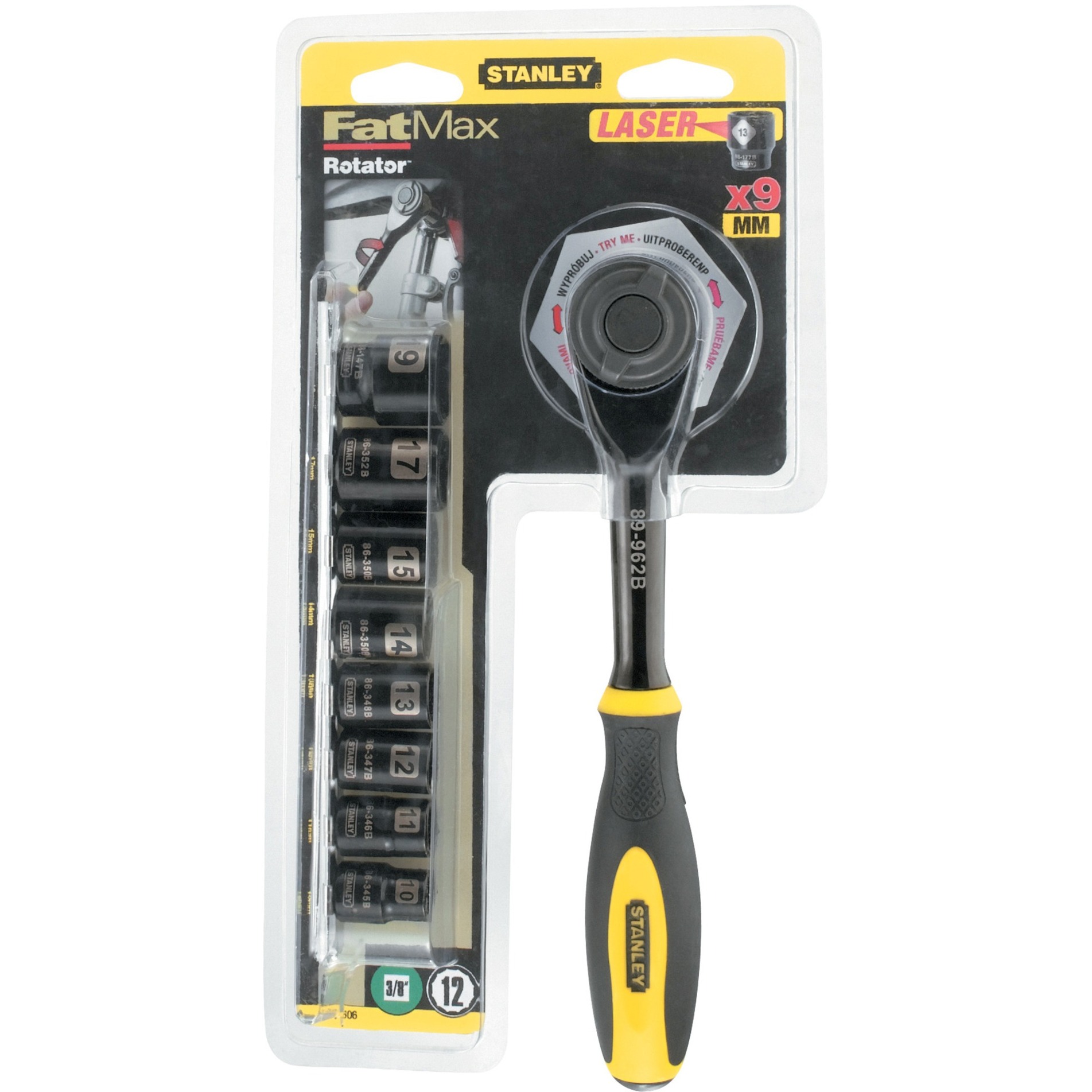 Stanley Umschaltknarre FatMax Rotator 1/4″, Werkzeug-Set | 03253560946074 Stanley Umschaltknarre FatMax Rotator 1/4″, Werkzeug-Set | 03253560946074