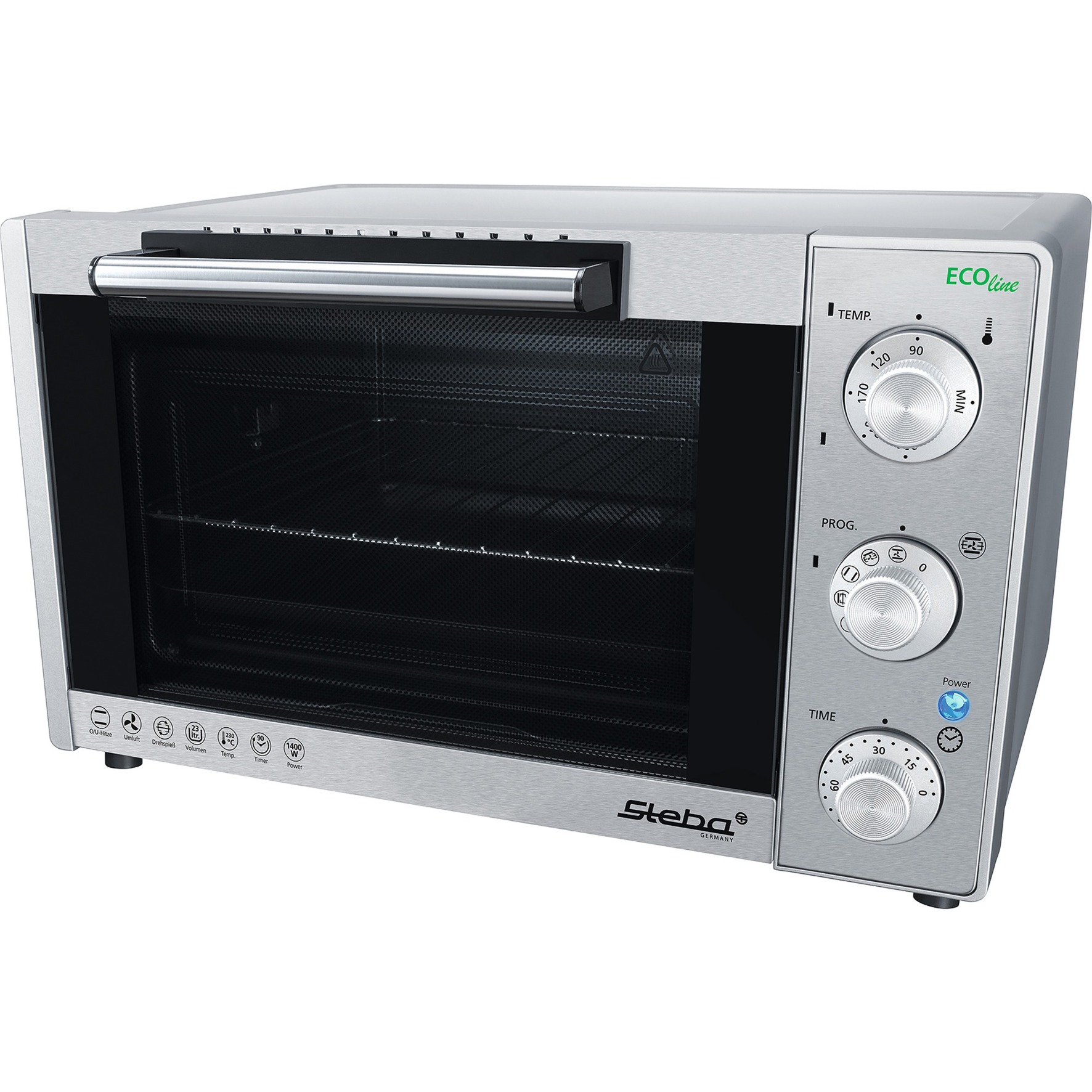 Steba Grillbackofen KB 23 ECO, Mini-Backofen | 04011833000941 Steba Grillbackofen KB 23 ECO, Mini-Backofen | 04011833000941