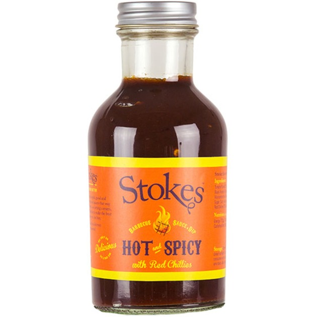 Stokes Sauces BBQ Sauce Hot & Spicy | 05060092695138 Stokes Sauces BBQ Sauce Hot & Spicy | 05060092695138