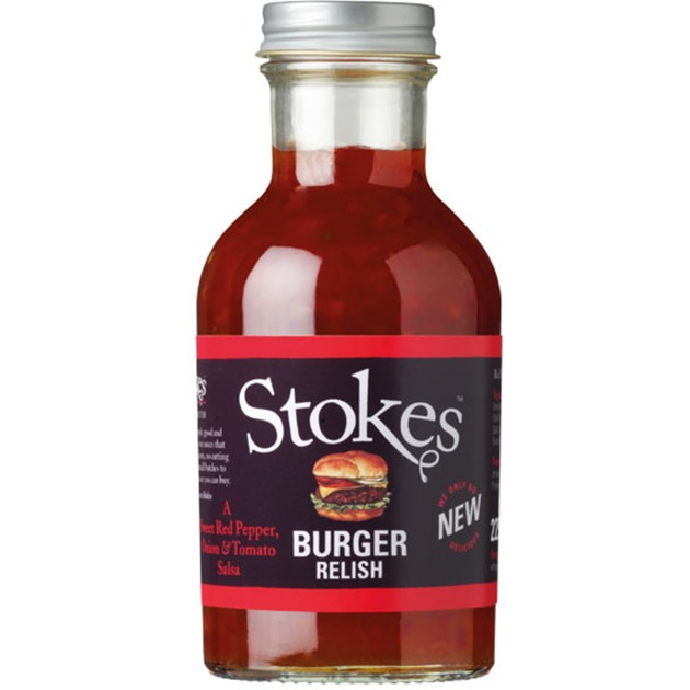Stokes Sauces Burger Relish, Sauce | 05060092696326 Stokes Sauces Burger Relish, Sauce | 05060092696326