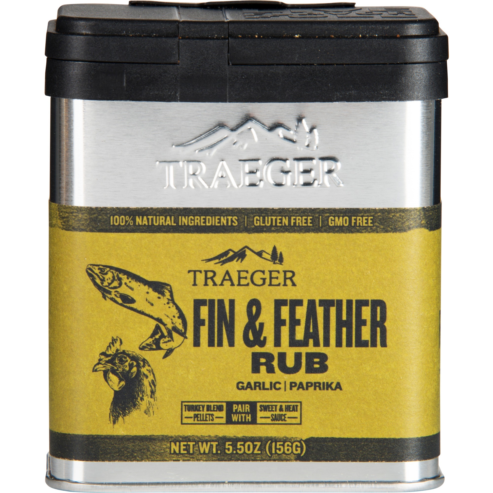 Traeger Fin & Feather Rub, Gewürz | 00634868933059 Traeger Fin & Feather Rub, Gewürz | 00634868933059