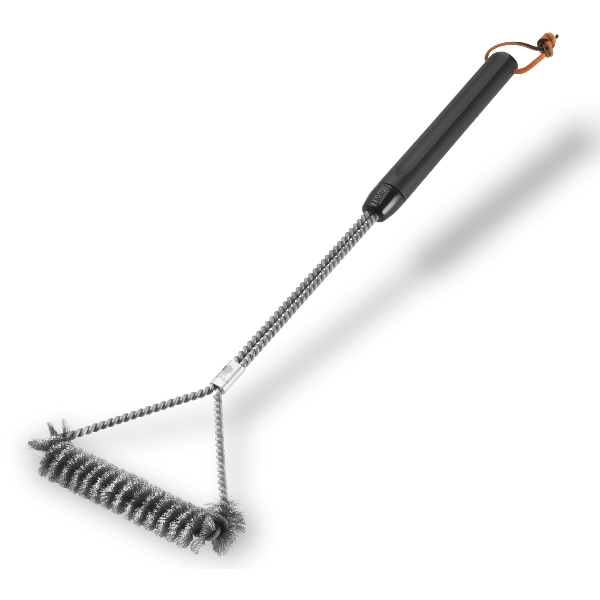 Weber Dreiseitige Grillbürste 6493, mit Edelstahlborsten, 53cm | 00077924018947 Weber Dreiseitige Grillbürste 6493, mit Edelstahlborsten, 53cm | 00077924018947