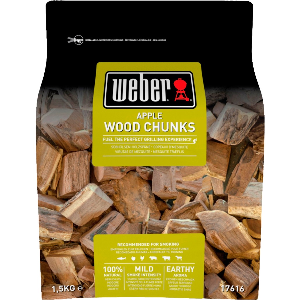 Weber Wood Chunks Apfelholz 17616, Räucherchips | 00077924039430 Weber Wood Chunks Apfelholz 17616, Räucherchips | 00077924039430