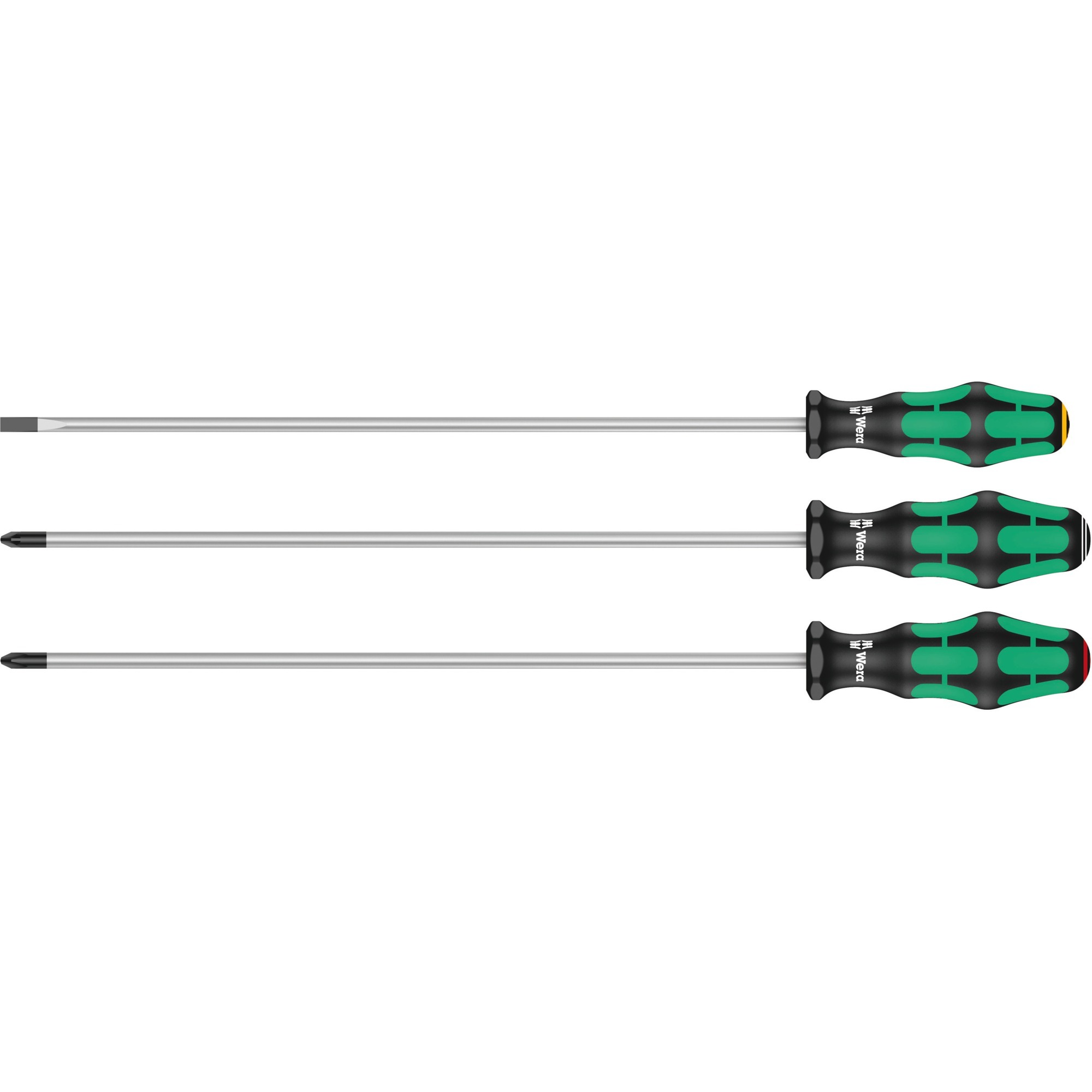 Wera 335/350/355/3 Schraubendrehersatz Kraftform Plus, lang | 04013288120991 Wera 335/350/355/3 Schraubendrehersatz Kraftform Plus, lang | 04013288120991