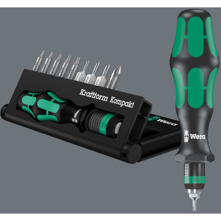 Wera Bit-Set Kraftform Kompakt 12, Bit-Satz | 04013288155887 Wera Bit-Set Kraftform Kompakt 12, Bit-Satz | 04013288155887