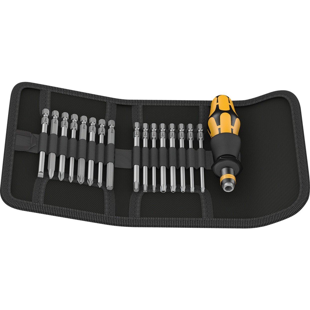 Wera Kraftform Kompakt 60 ESD, 1/4″, Bit-Satz | 04013288183934 Wera Kraftform Kompakt 60 ESD, 1/4″, Bit-Satz | 04013288183934