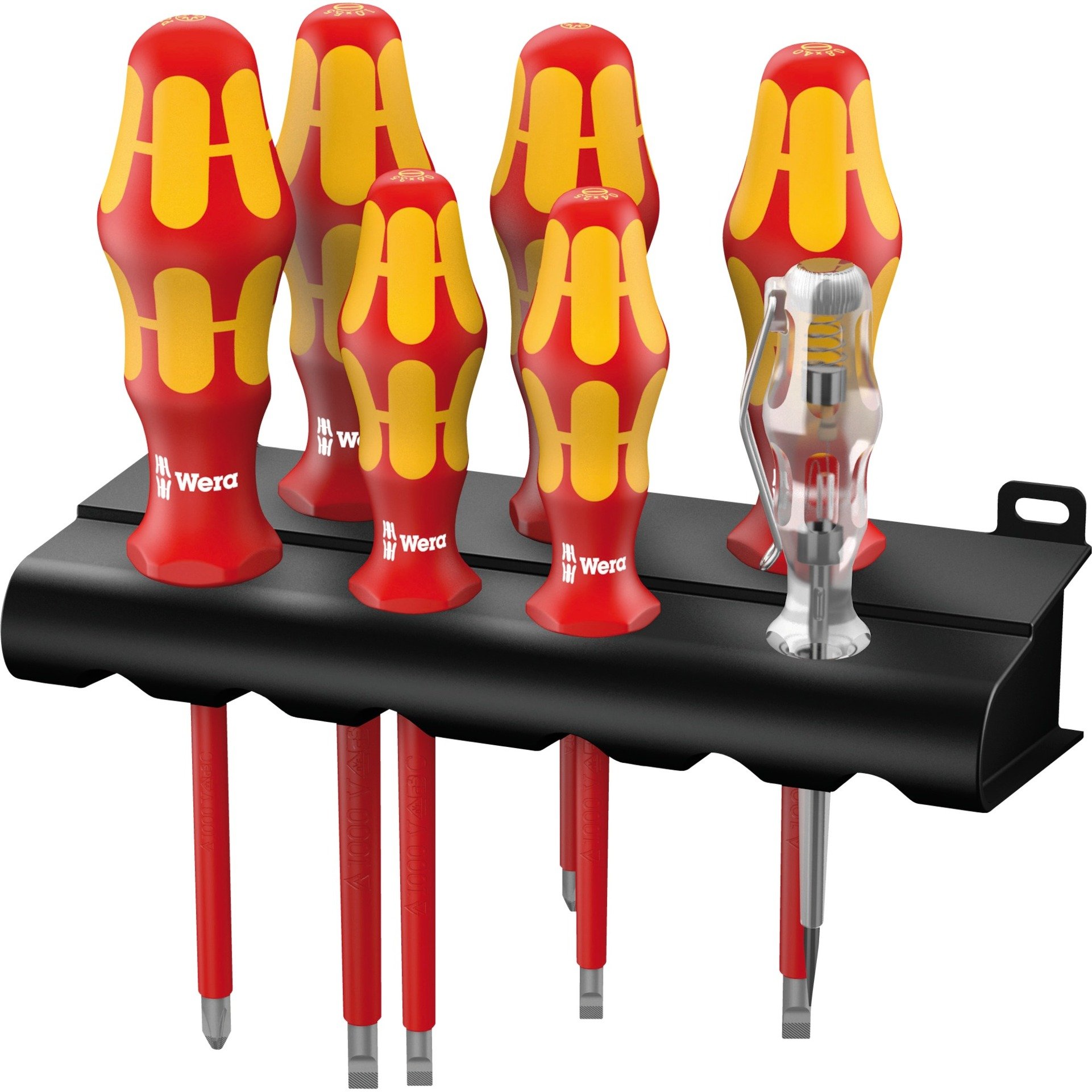 Wera Schraubendreher Satz Kraftform Plus 160i/165i/7, VDE | 04013288041715 Wera Schraubendreher Satz Kraftform Plus 160i/165i/7, VDE | 04013288041715