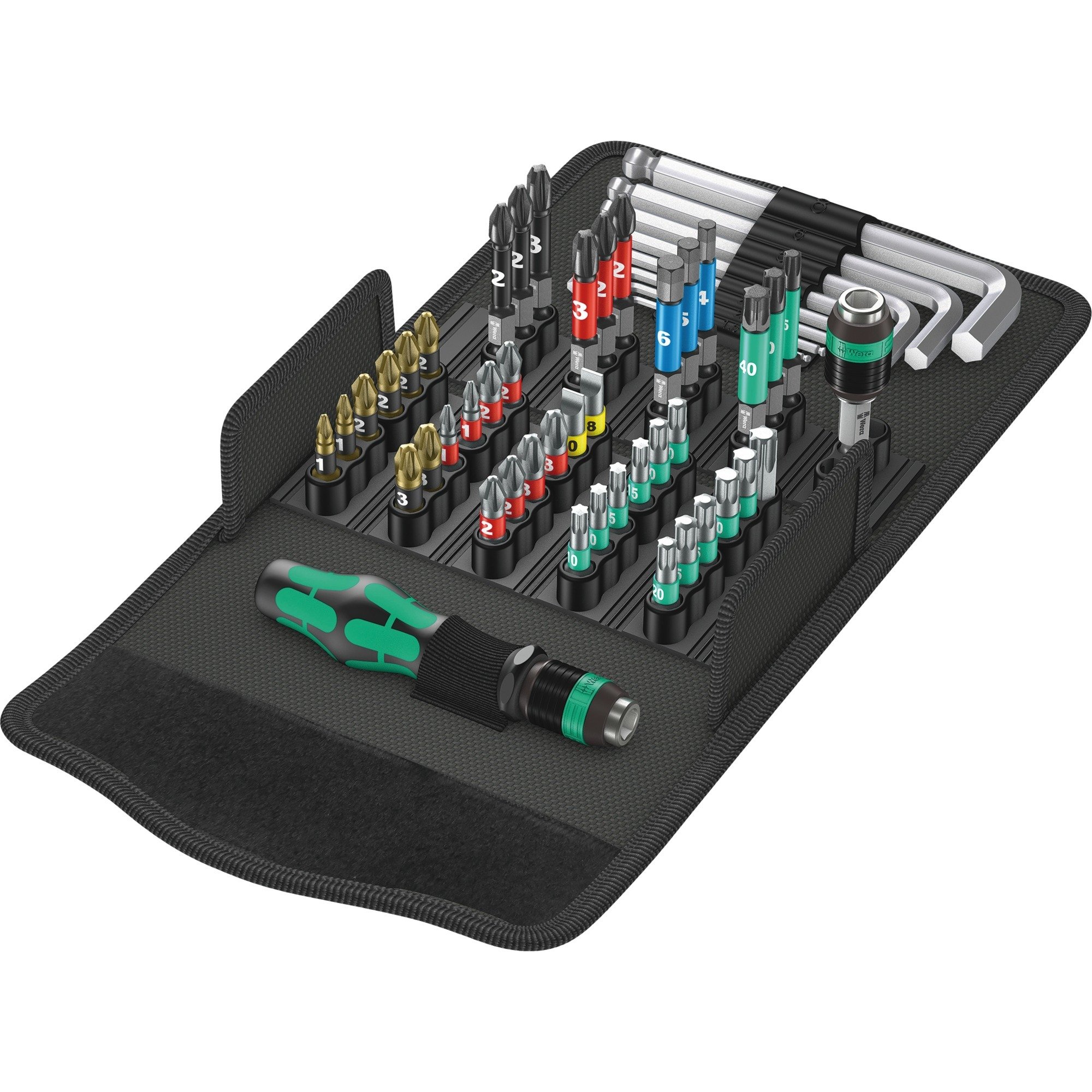 Wera Set Kraftform Kompakt 100, Werkzeug-Set | 04013288179968 Wera Set Kraftform Kompakt 100, Werkzeug-Set | 04013288179968