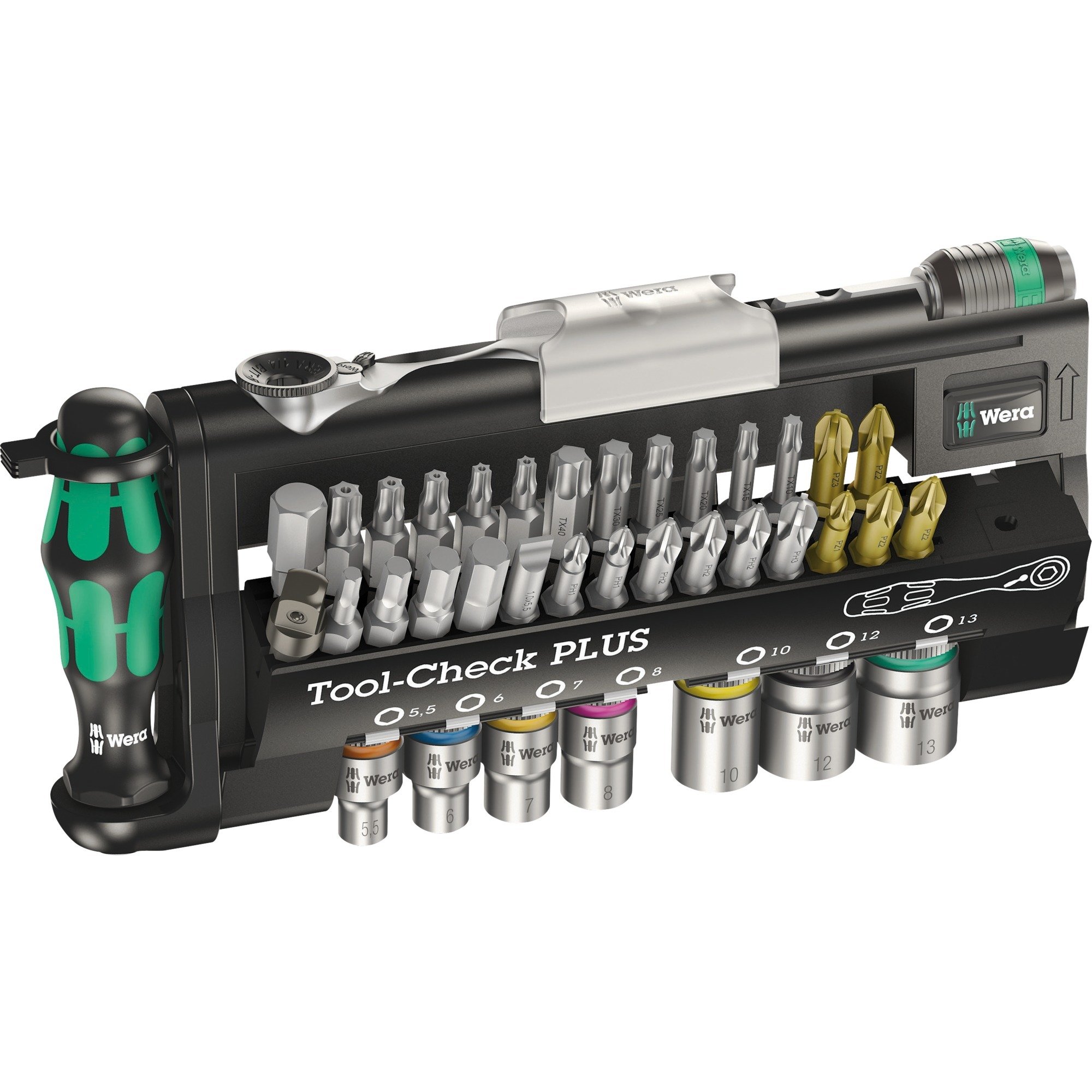 Wera Tool-Check Plus, 39-teilig, Bit-Satz | 04013288173003 Wera Tool-Check Plus, 39-teilig, Bit-Satz | 04013288173003