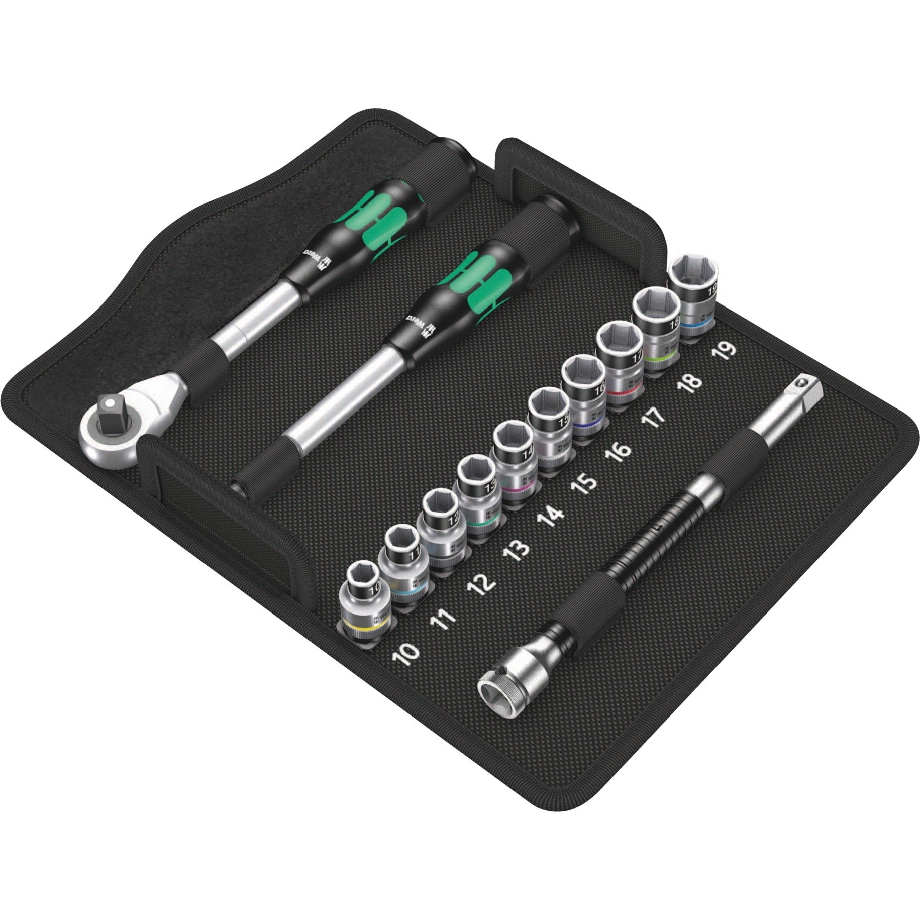 Wera Zyklop Hybrid-Knarrensatz 8006 SC 1, Werkzeug-Set | 04013288182159 Wera Zyklop Hybrid-Knarrensatz 8006 SC 1, Werkzeug-Set | 04013288182159