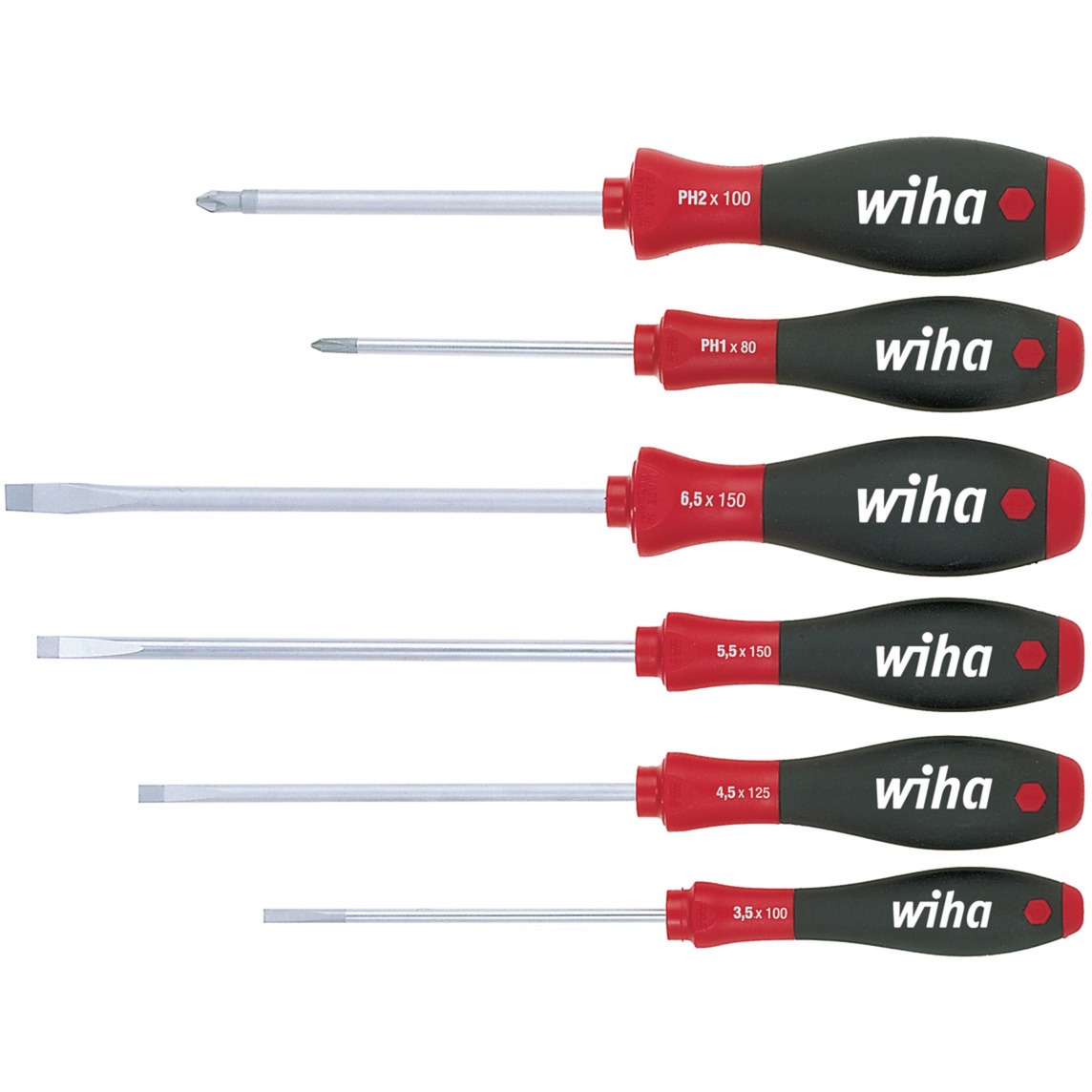 Schraubendreher-Set SoftFinish, 6-teilig