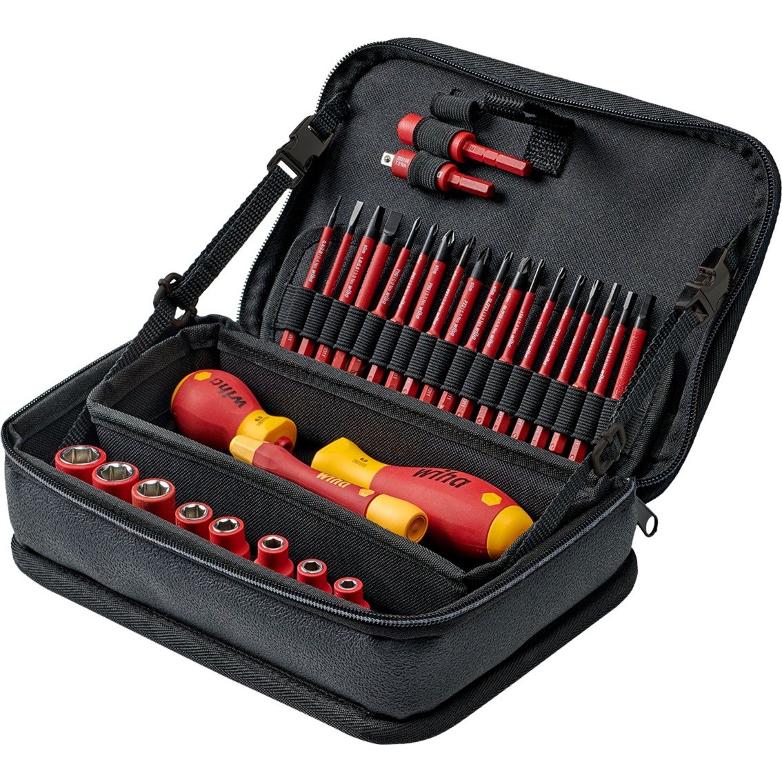 Wiha Schraubendreher mit Bithalter 1/4″ electric slimVario Set | 04010995434656 Wiha Schraubendreher mit Bithalter 1/4″ electric slimVario Set | 04010995434656