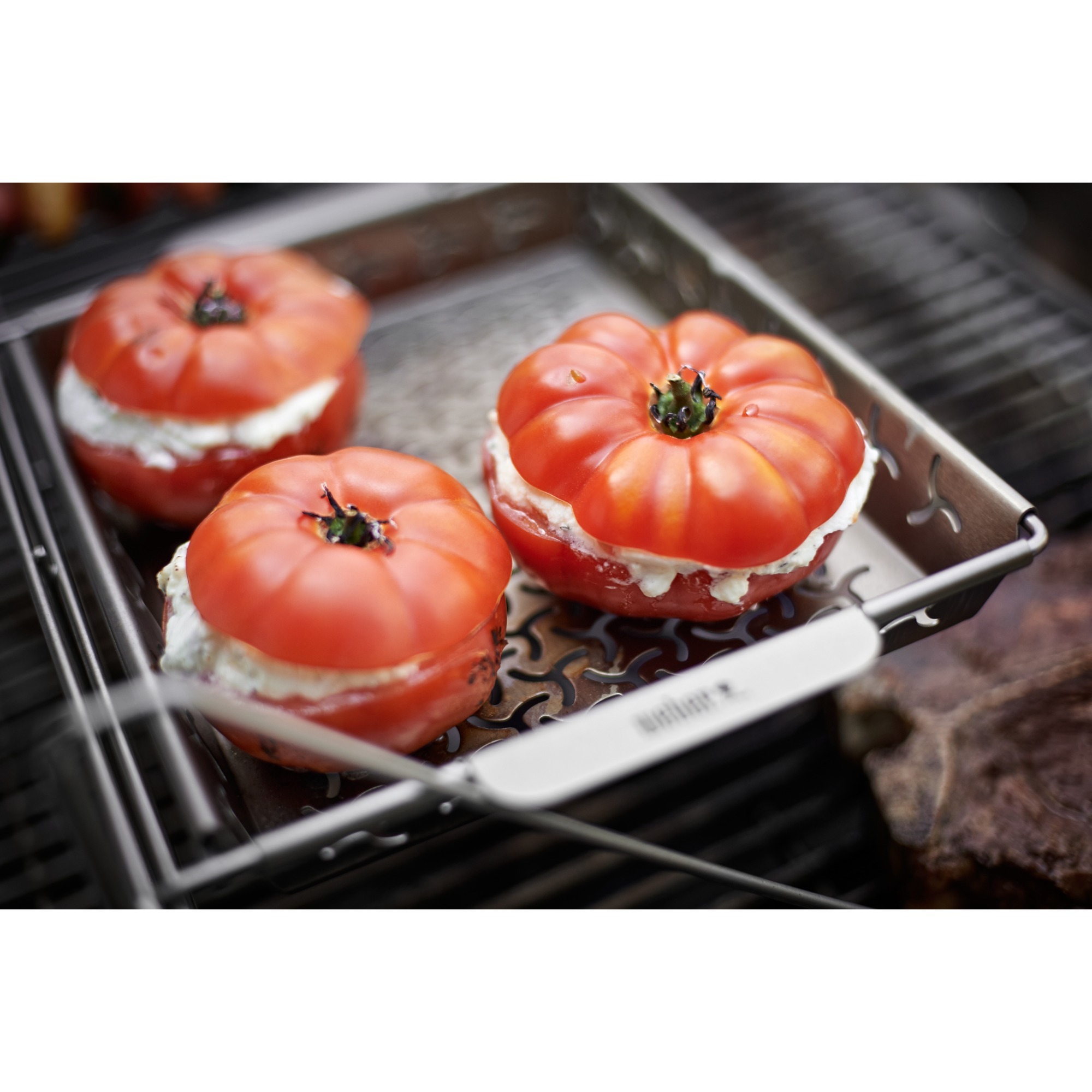 er ETGS Elevations Tiered Grilling System Grillkorb 7616 edelstahl