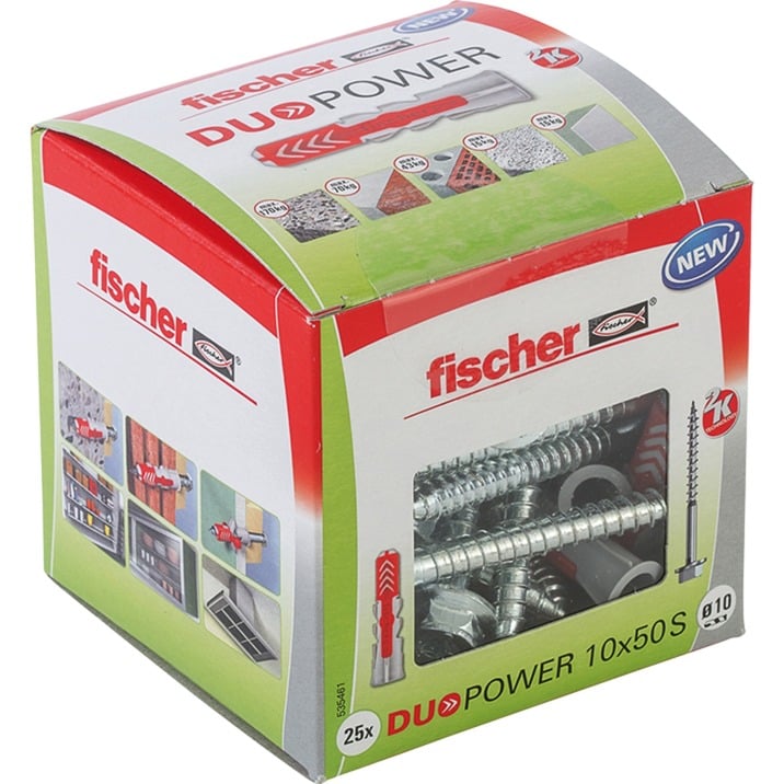 Fischer Dübel DUOPOWER 10×50 S LD | 04048962239904 Fischer Dübel DUOPOWER 10×50 S LD | 04048962239904