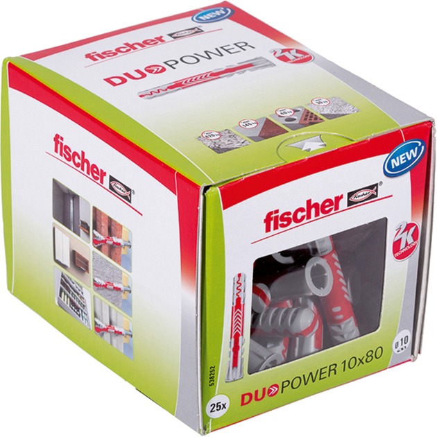 Fischer Dübel DUOPOWER 10×80 LD | 04048962262193 Fischer Dübel DUOPOWER 10×80 LD | 04048962262193