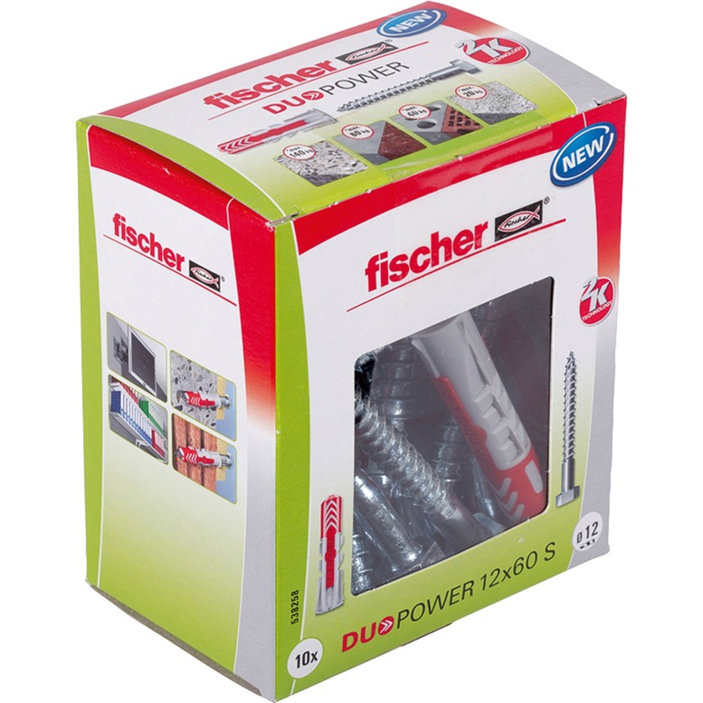 Fischer Dübel DUOPOWER 12×60 S LD | 04048962262254 Fischer Dübel DUOPOWER 12×60 S LD | 04048962262254