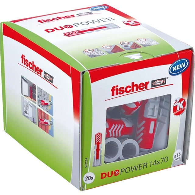 Fischer Dübel DUOPOWER 14×70 LD | 04048962262216 Fischer Dübel DUOPOWER 14×70 LD | 04048962262216