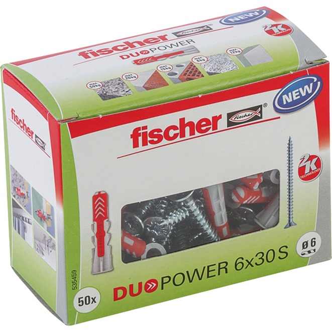 Fischer Dübel DUOPOWER 6×30 S LD | 04048962239881 Fischer Dübel DUOPOWER 6×30 S LD | 04048962239881