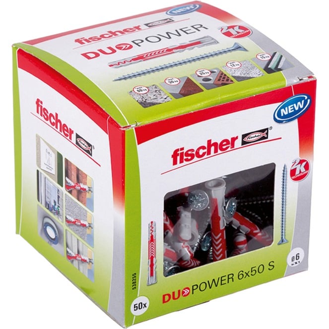 Fischer Dübel DUOPOWER 6×50 S LD | 04048962262223 Fischer Dübel DUOPOWER 6×50 S LD | 04048962262223