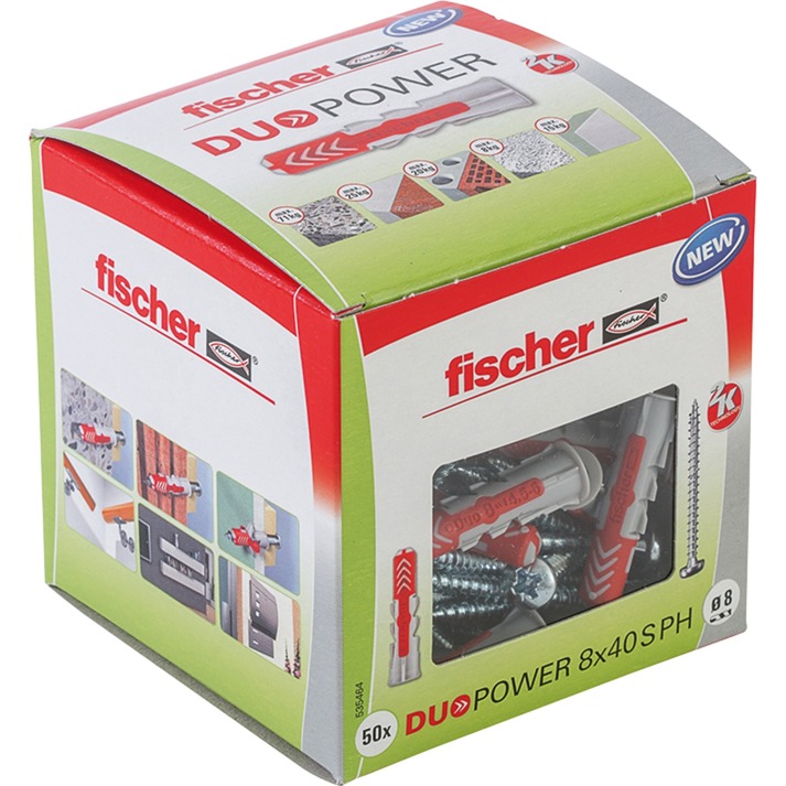 Fischer Dübel DUOPOWER 8×40 S PH LD | 04048962239935 Fischer Dübel DUOPOWER 8×40 S PH LD | 04048962239935