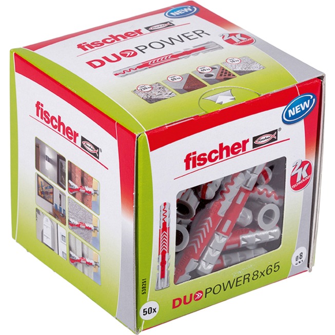 Fischer Dübel DUOPOWER 8×65 LD | 04048962262186 Fischer Dübel DUOPOWER 8×65 LD | 04048962262186