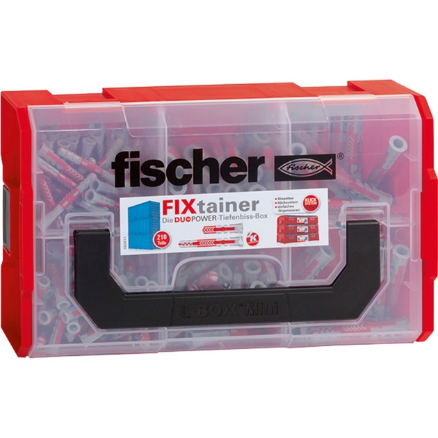 Fischer FixTainer -DUOPOWER kurz / lang, Dübel | 04048962272628 Fischer FixTainer -DUOPOWER kurz / lang, Dübel | 04048962272628