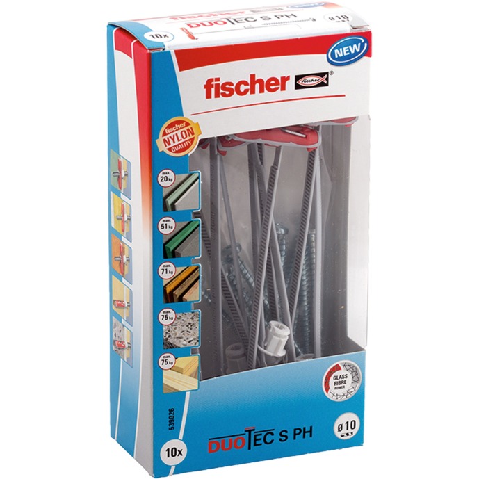 Fischer Kippdübel DUOTEC 10 S PH LD | 04048962267433 Fischer Kippdübel DUOTEC 10 S PH LD | 04048962267433
