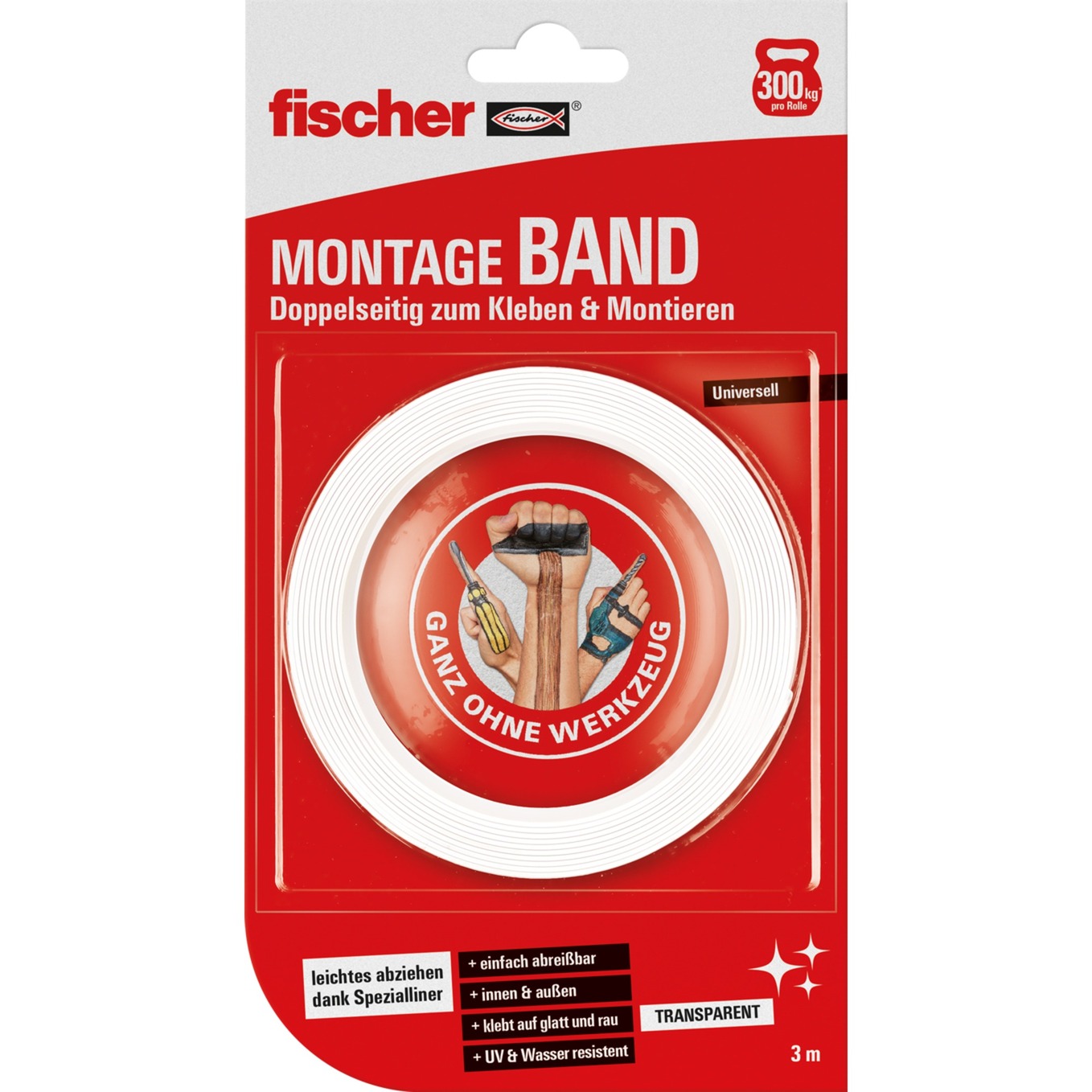 Montageband, Klebeband
