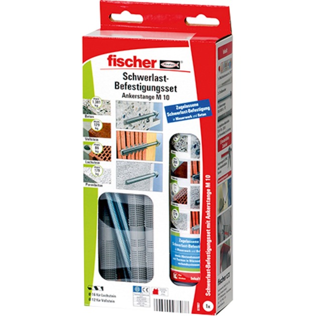 Fischer Schwerlast-Befestigungsset 300 T SBS Set M 10, Mörtel | 04006209978078
