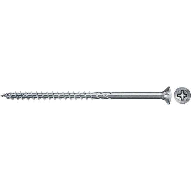 Fischer Spanplattenschraube Power-Fast II 5,0×120 Senkkopf | 04048962372700 Fischer Spanplattenschraube Power-Fast II 5,0×120 Senkkopf | 04048962372700