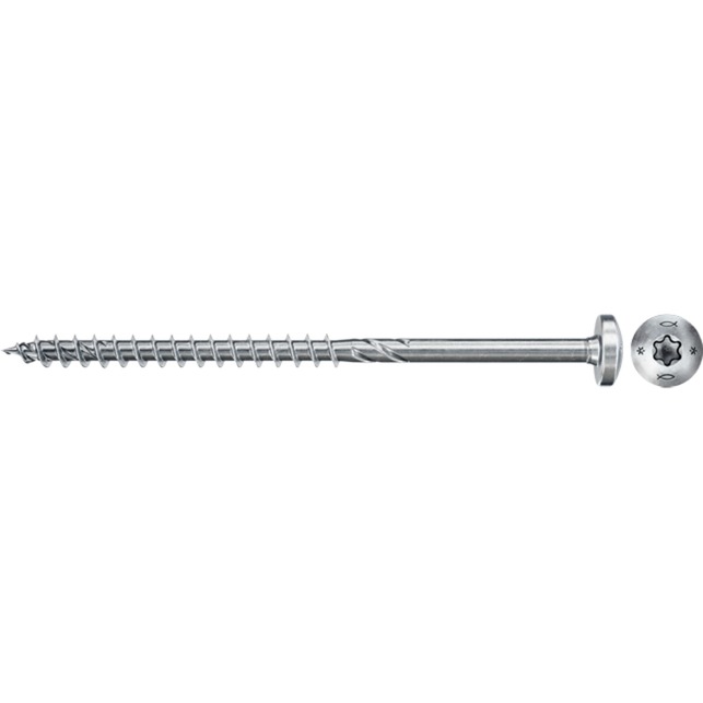 Fischer Spanplattenschraube Power-Fast II 6,0×80 Panhead | 04048962373929