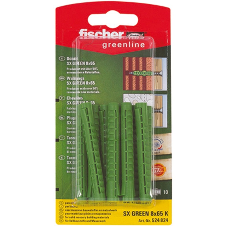 Spreizdübel SX GREEN 8x65 K